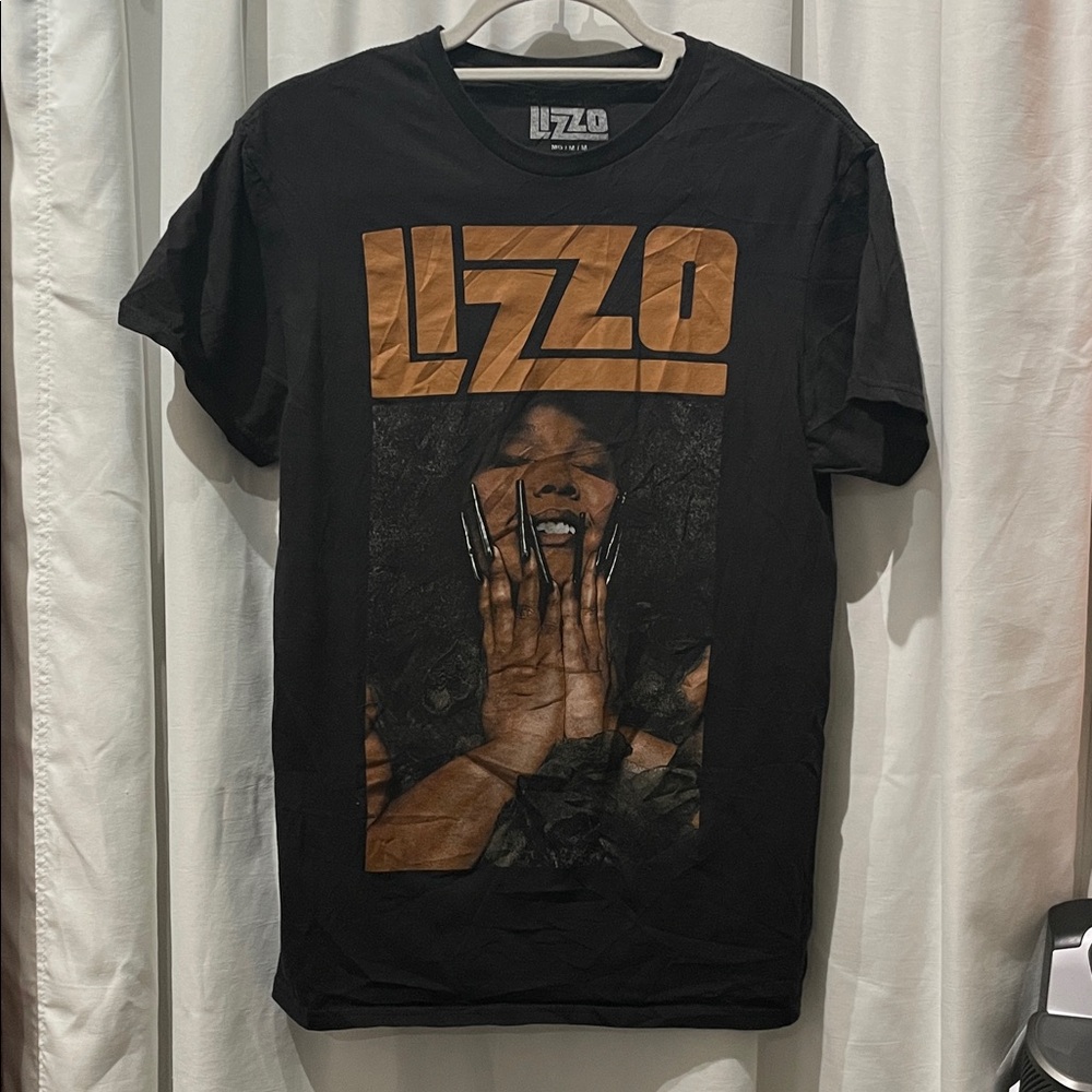 LZZO Black Graphic Tee